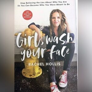 Girl wash your face hard back book by Rachel Hollis